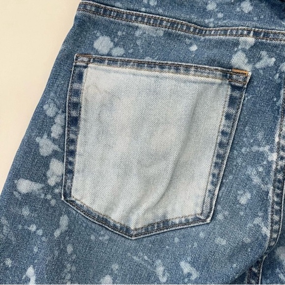 EVERLANE Jeans Size 30 Bleached Hearts design - Picture 5 of 8